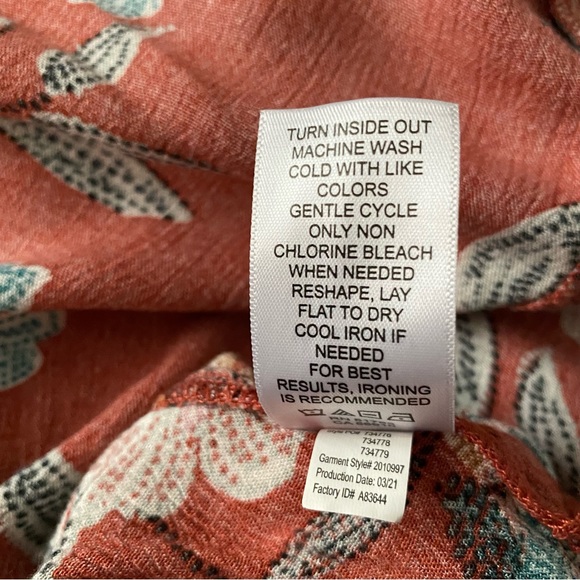 Boho Floral Short Sleeve Long Kimono Cardigan - Picture 5 of 10